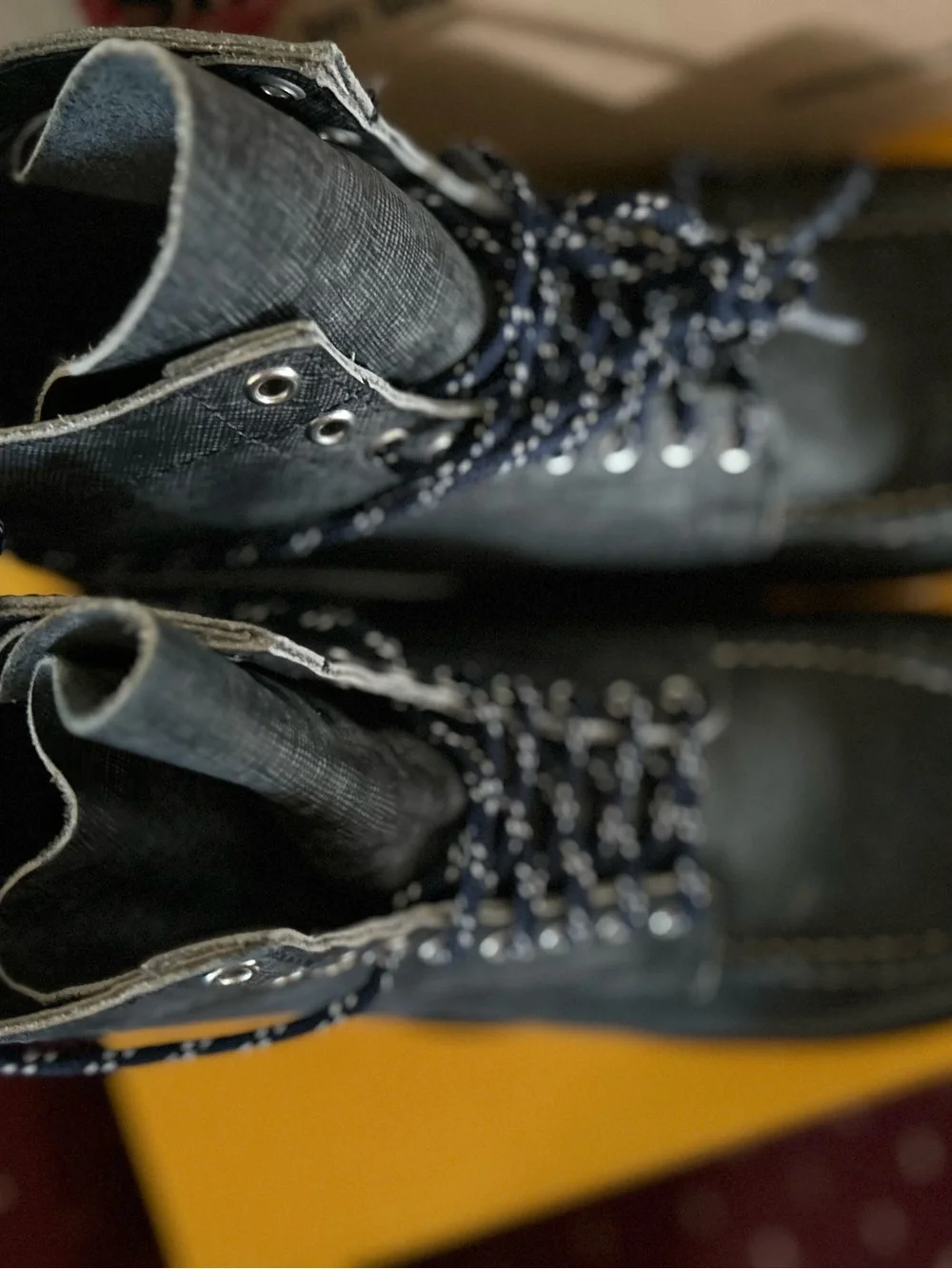 Thursday Boot Company Navy Lace-Up Men's Boots